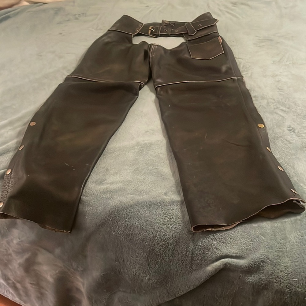 Women’s leather chaps